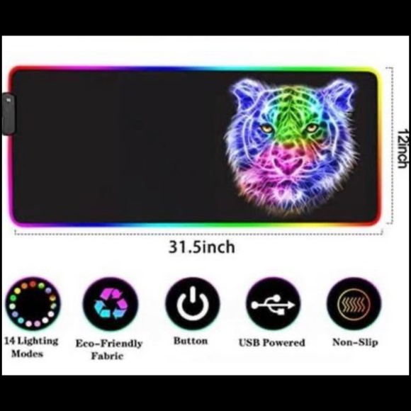 Led light up mouse pad - Picture 1 of 1